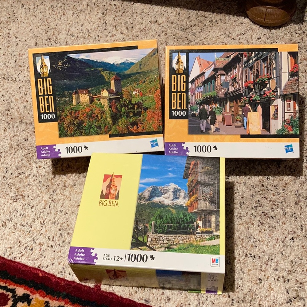 1000 piece puzzle bundle